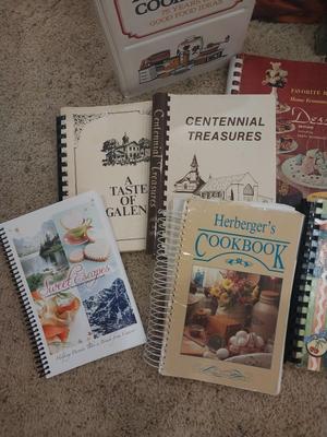 VARIOUS COOKBOOKS