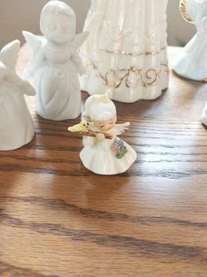 VARIETY OF ANGLES AND BRASS CANDLE HOLDERS