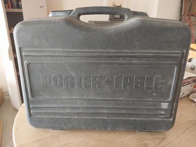 PORTER CABLE ROUND HEAD FRAMING NAILER IN CARRY CASE