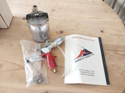 TURBINE SPRAYING SYSTEM AT3000 WITH INSTRUCTIONS