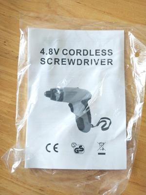 CORDLESS SCREWDRIVER IN CARRY CASEAND BLACK & DECKER 7 1/4" CIRCULAR SAW