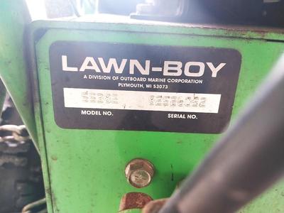 LAWN BOY GEAR DRIVEN SNOWBLOWER