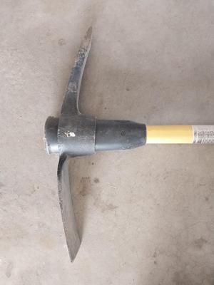 LONG HANDLED PICK AND WEST KING AXE