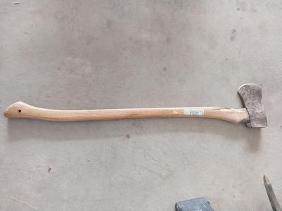LONG HANDLED PICK AND WEST KING AXE