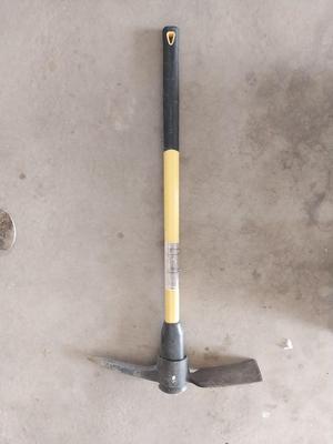 LONG HANDLED PICK AND WEST KING AXE
