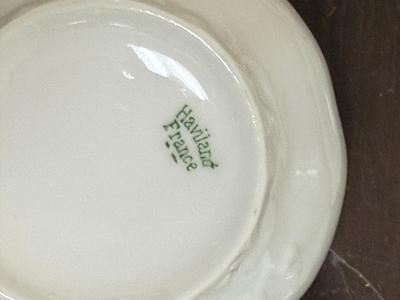 Vintage white China Lot: Coffee Pot, Teacups and Saucers, and More