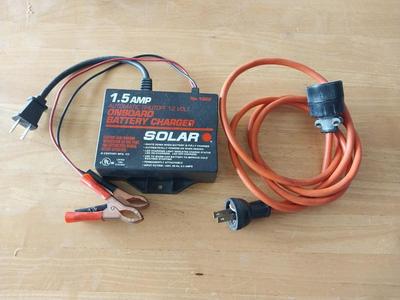 SOLAR ONBOARD BATTERY CHARGER