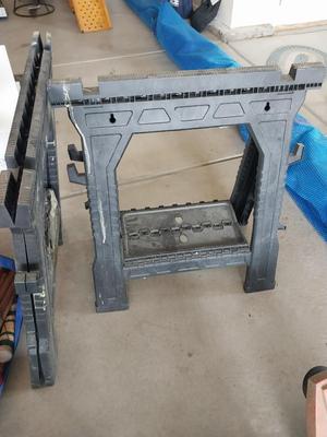 SET OF SAWHORSES