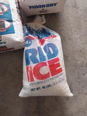 FLOOR ABSORBMENT-CRUD CUTTER-CONCRETE AND DRIVEWAY CLEANER-RID ICE