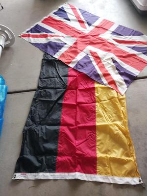GERMANY AND BRITAIN FLAGS