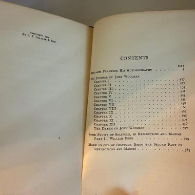 50 Volume Set of “The Harvard Classics” Books (BD-HS)