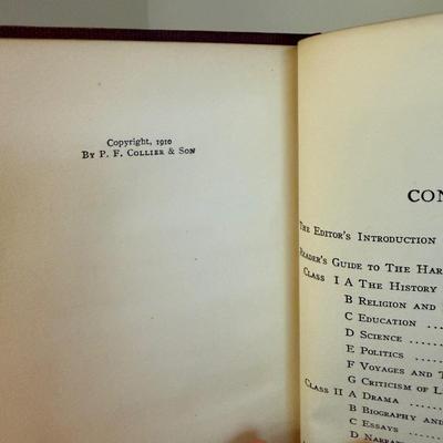 50 Volume Set of “The Harvard Classics” Books (BD-HS)