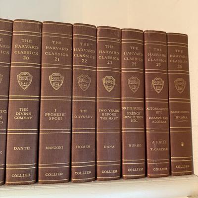 50 Volume Set of “The Harvard Classics” Books (BD-HS)