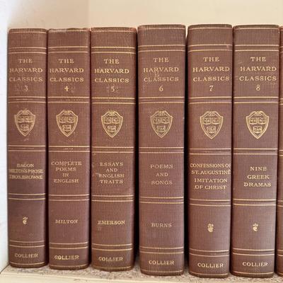 50 Volume Set of “The Harvard Classics” Books (BD-HS)