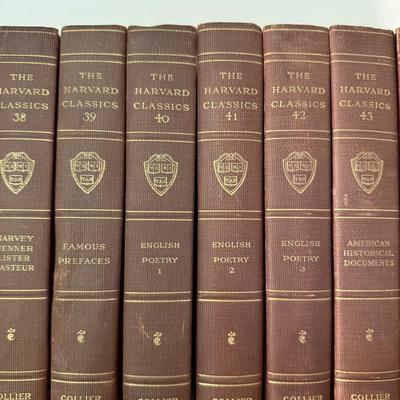 50 Volume Set of “The Harvard Classics” Books (BD-HS)