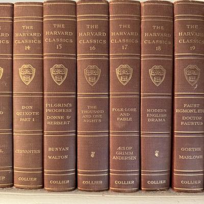 50 Volume Set of “The Harvard Classics” Books (BD-HS)