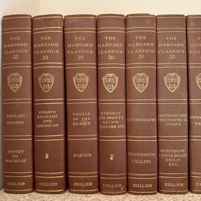 50 Volume Set of “The Harvard Classics” Books (BD-HS)