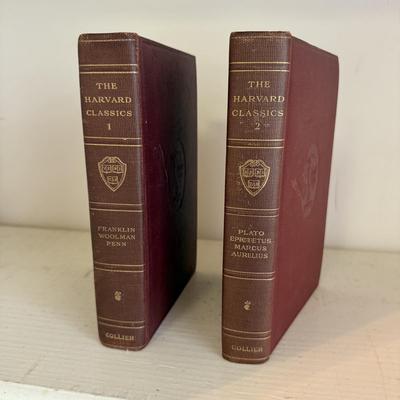 50 Volume Set of “The Harvard Classics” Books (BD-HS)