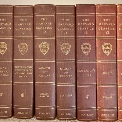 50 Volume Set of “The Harvard Classics” Books (BD-HS)