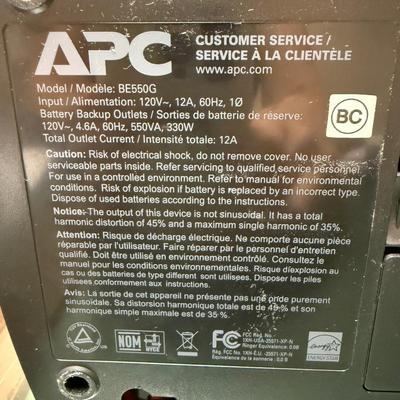 HP Officejet 4630 and APC Back-UPS 550 Battery Backup (BO-HS)