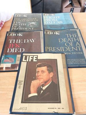 VINTAGE LOOK & LIFE JFK'S DEATH