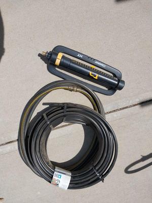 1/2" POLY TUBING AND SPRINKLER