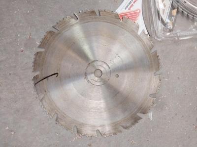TWO SAW BLADES