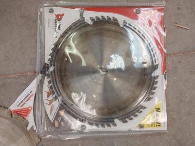 TWO SAW BLADES