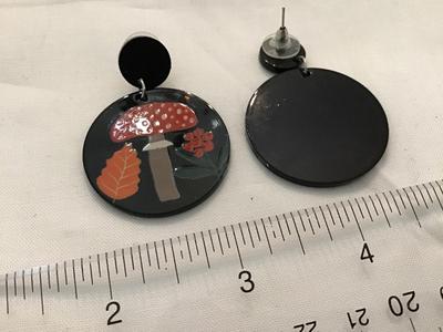 Mushroom Earrings