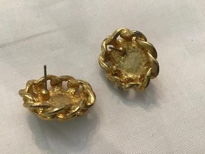 Vintage Faux Pearl Earrings