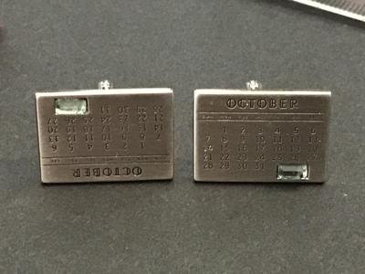 Vintage Hickok October Cuff links