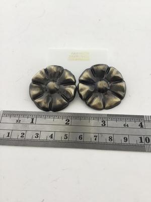 Hong Kong flower fashion earrings
