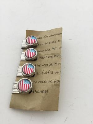 Vintage flag clips