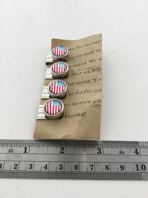 Vintage flag clips