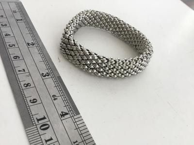 Mesh type stretchy fashion bracelet