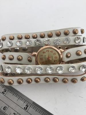 Snap on fashion watch bracelet