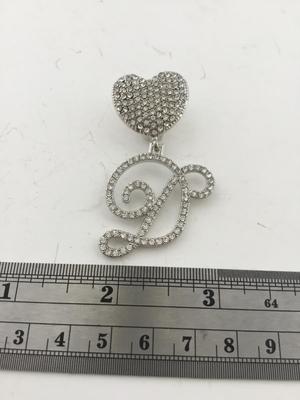 Rhinestone scarf clip