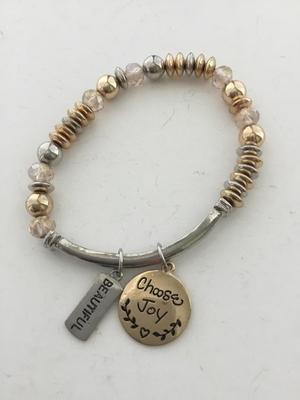 Beautiful charm stretchy fashion bracelet