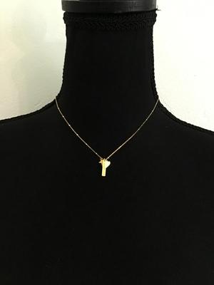 Dainty gold tone heart, star charm necklace