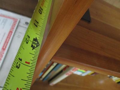 Wooden Book Shelf (Contents Not Included) (O)