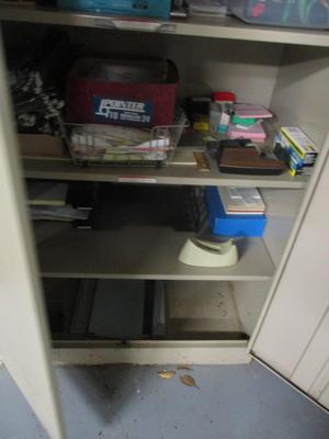 Metal Storage Cabinet (Contents Not Included) (G)