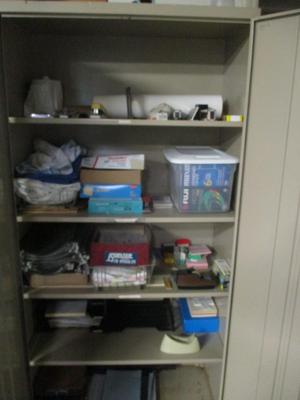 Metal Storage Cabinet (Contents Not Included) (G)
