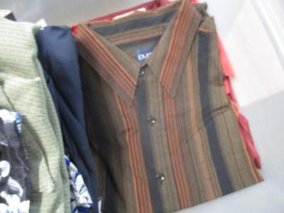 Assortment Of Men's Clothing Button Down & Pullover Lot 1 (G)