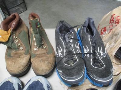 Tennis Shoes & Slip On's Flip Flops Sizes Vary (G)