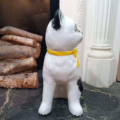 LOT 29: Vintage 13" Ceramic Cat Statue