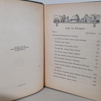 LOT 32: Vintage 1920s My Book House Volumes 1-6