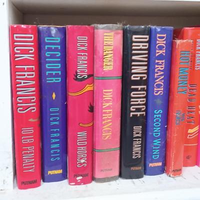 LOT 33: Large Book Lot- Stephen King, Dean Koontz, Dick Francis & More