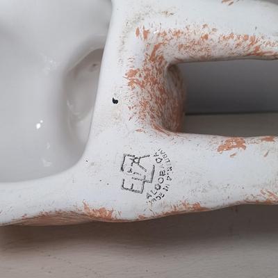 LOT 43: Set of (3) Elpa Alcobaca Ceramic Cats with One Other