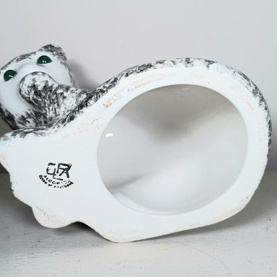 LOT 43: Set of (3) Elpa Alcobaca Ceramic Cats with One Other