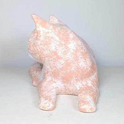 LOT 43: Set of (3) Elpa Alcobaca Ceramic Cats with One Other